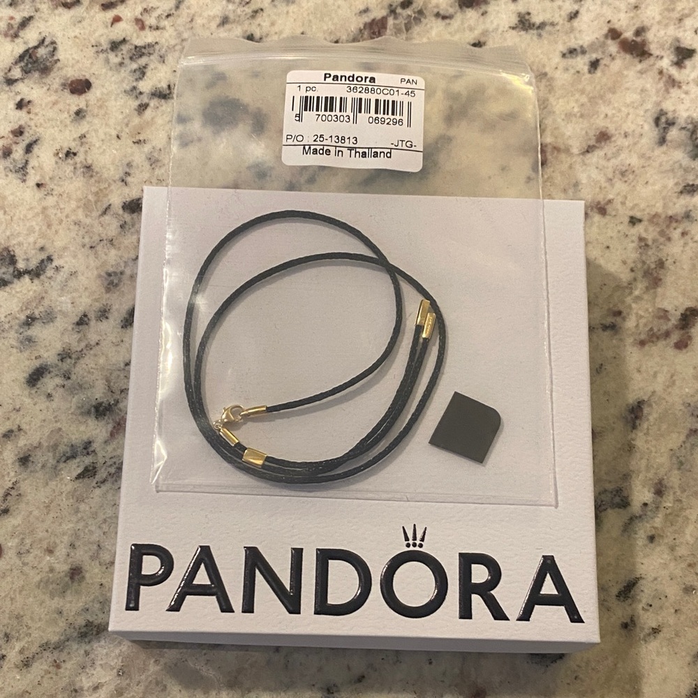 Pandora Talisman Cord Necklace